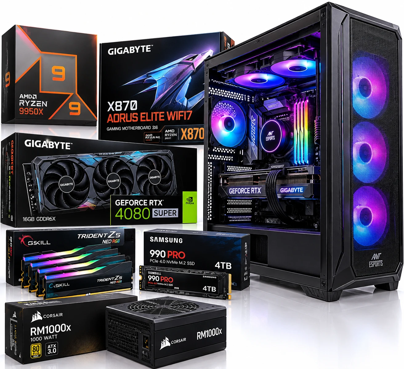 Ryzen 9 7900 64GB 3D Workstation